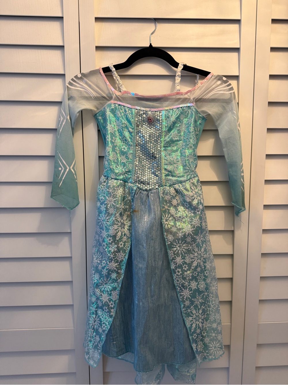 Girls Elsa Dress Up Costume